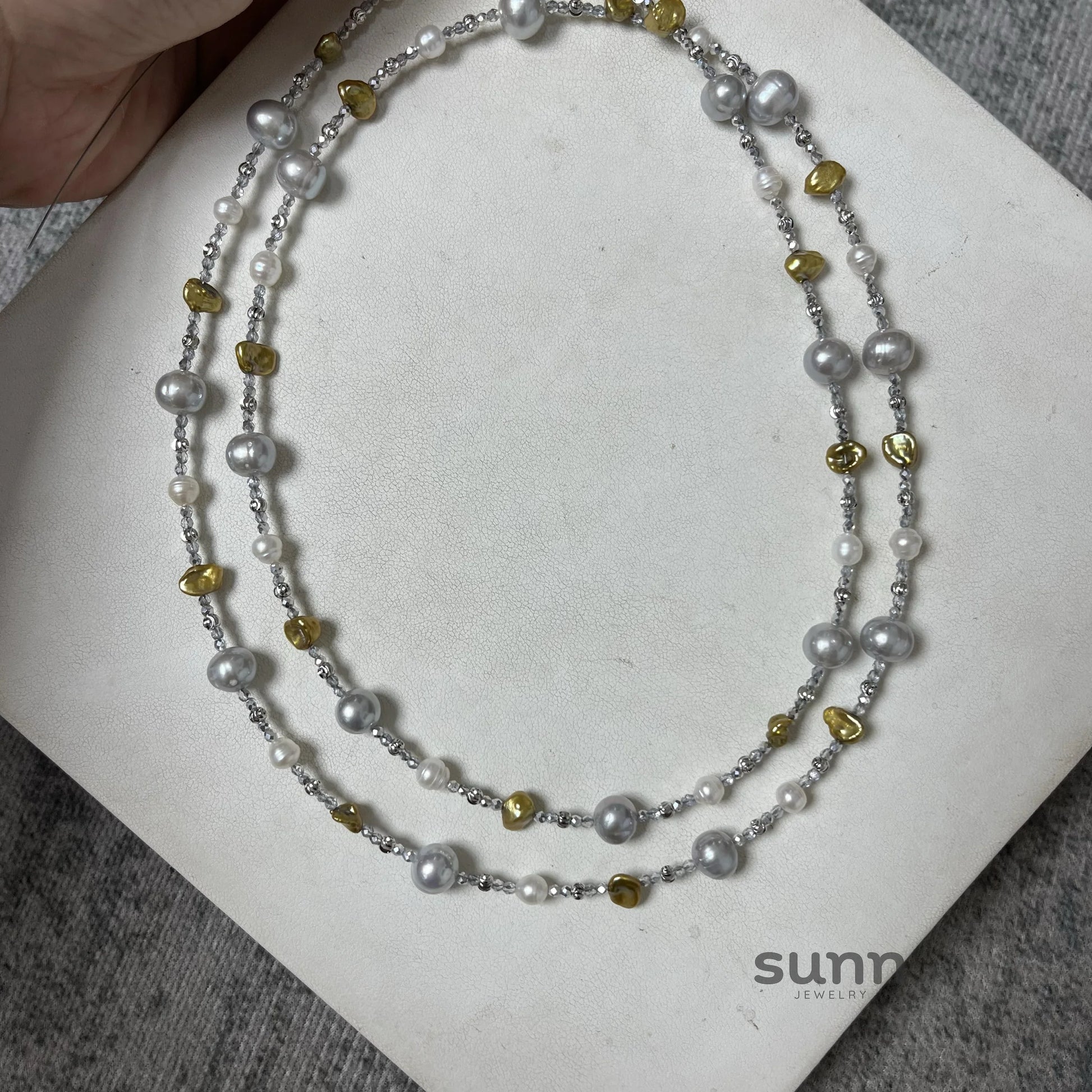 Madilynn Starry Keshi Necklace