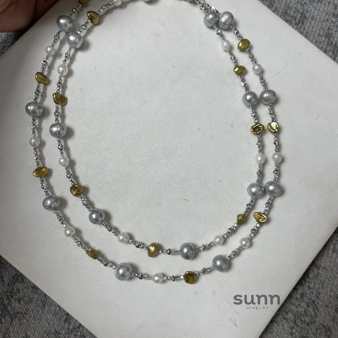 Madilynn Starry Keshi Necklace