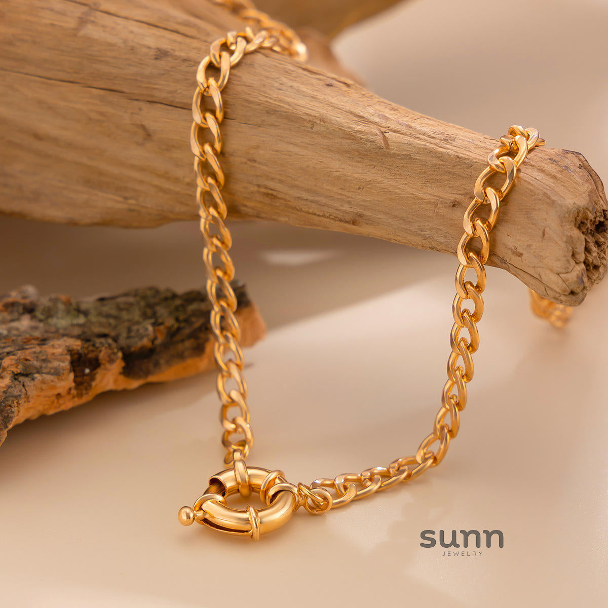 Madyson Geometric Chain Jewelry [YPZ2O2BG]