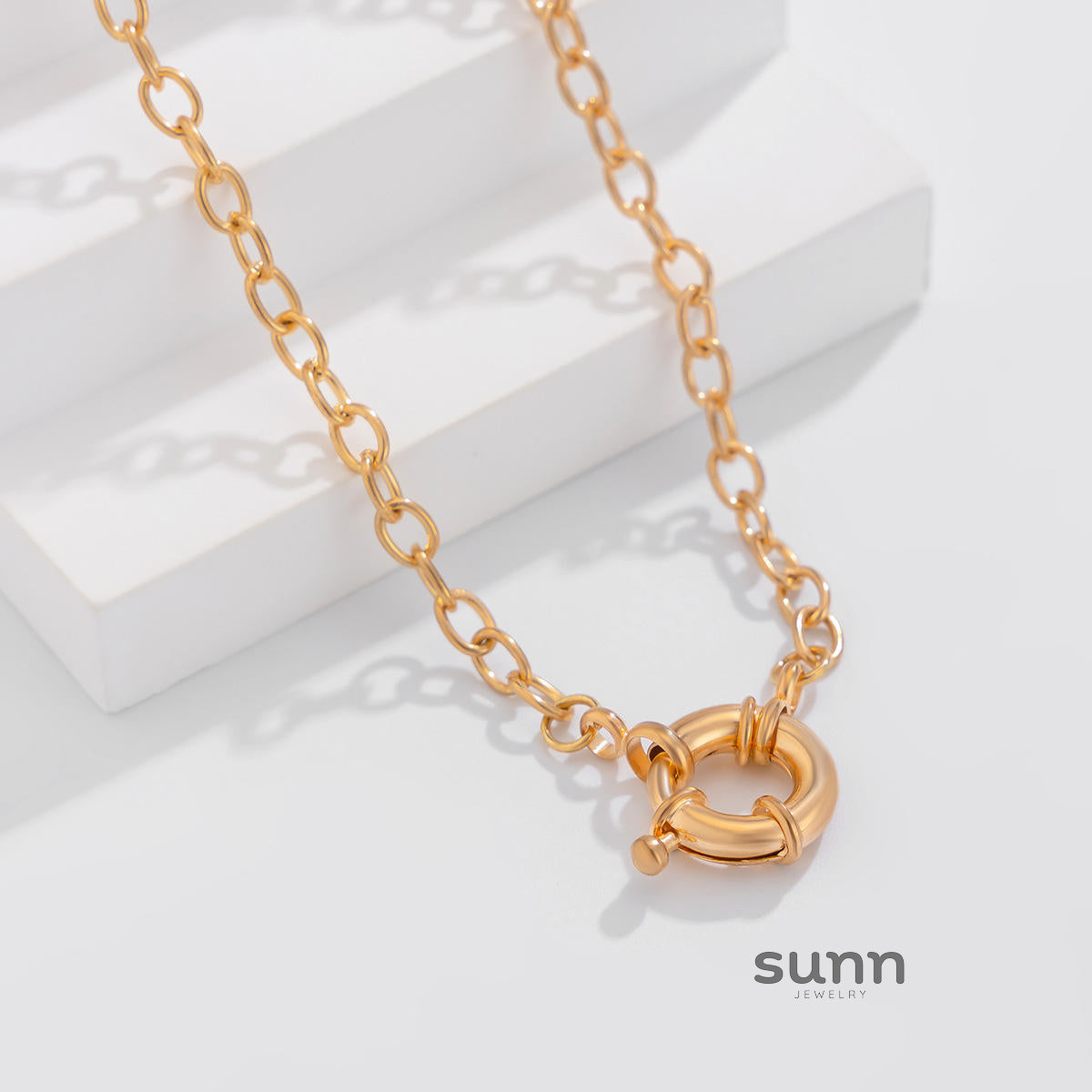 Madyson Geometric Chain Jewelry [BXSGFE86]