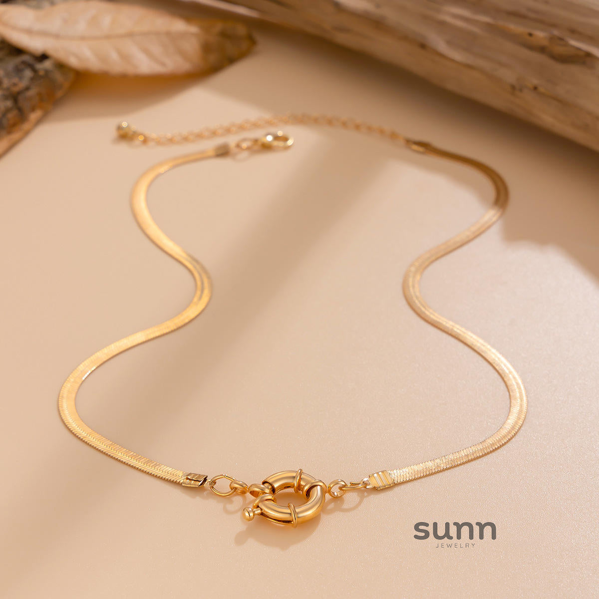 Madyson Geometric Chain Jewelry [R58J993W]