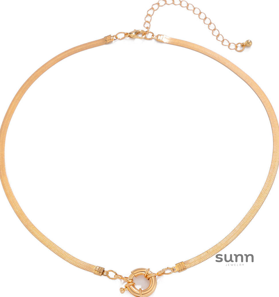 Madyson Geometric Chain Jewelry [P1CNDJT2]