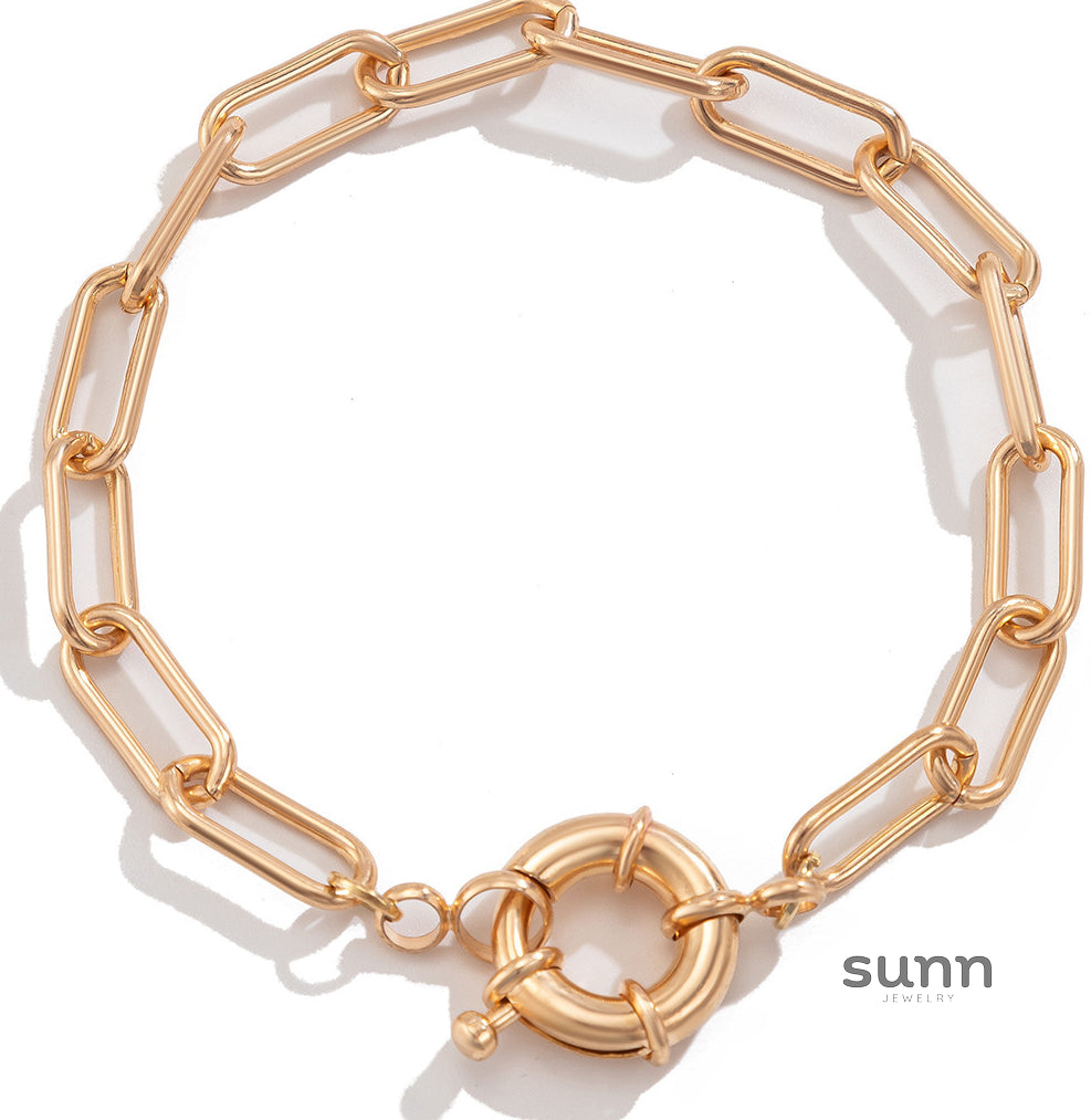 Madyson Geometric Chain Jewelry [1BH1VPLS]