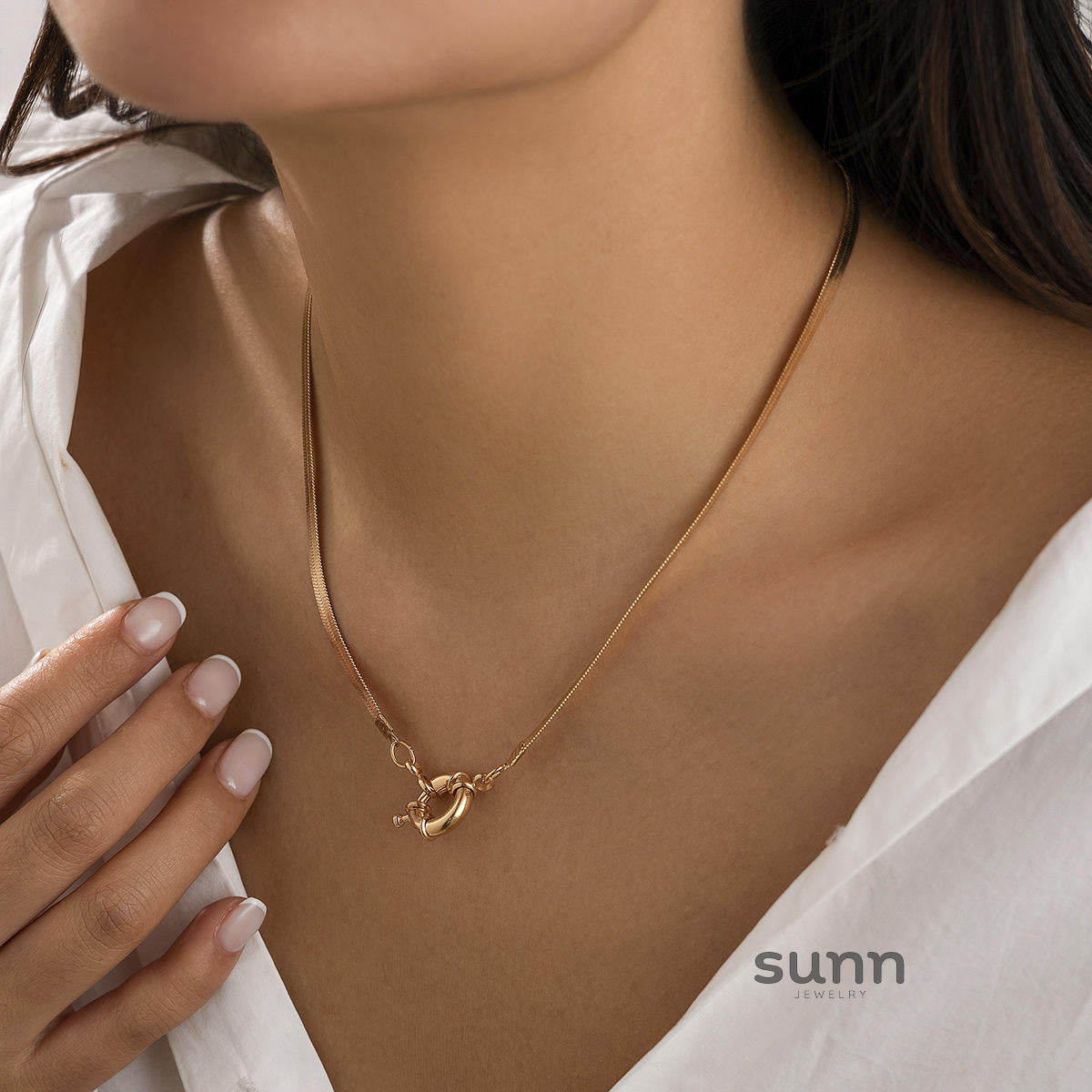 Madyson Geometric Chain Jewelry [1BIOYO56]