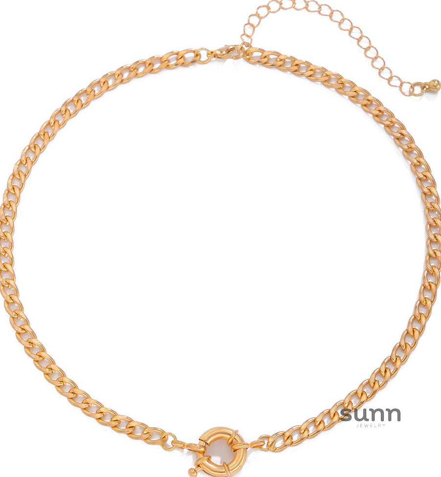 Madyson Geometric Chain Jewelry [SMS5Q5EP]