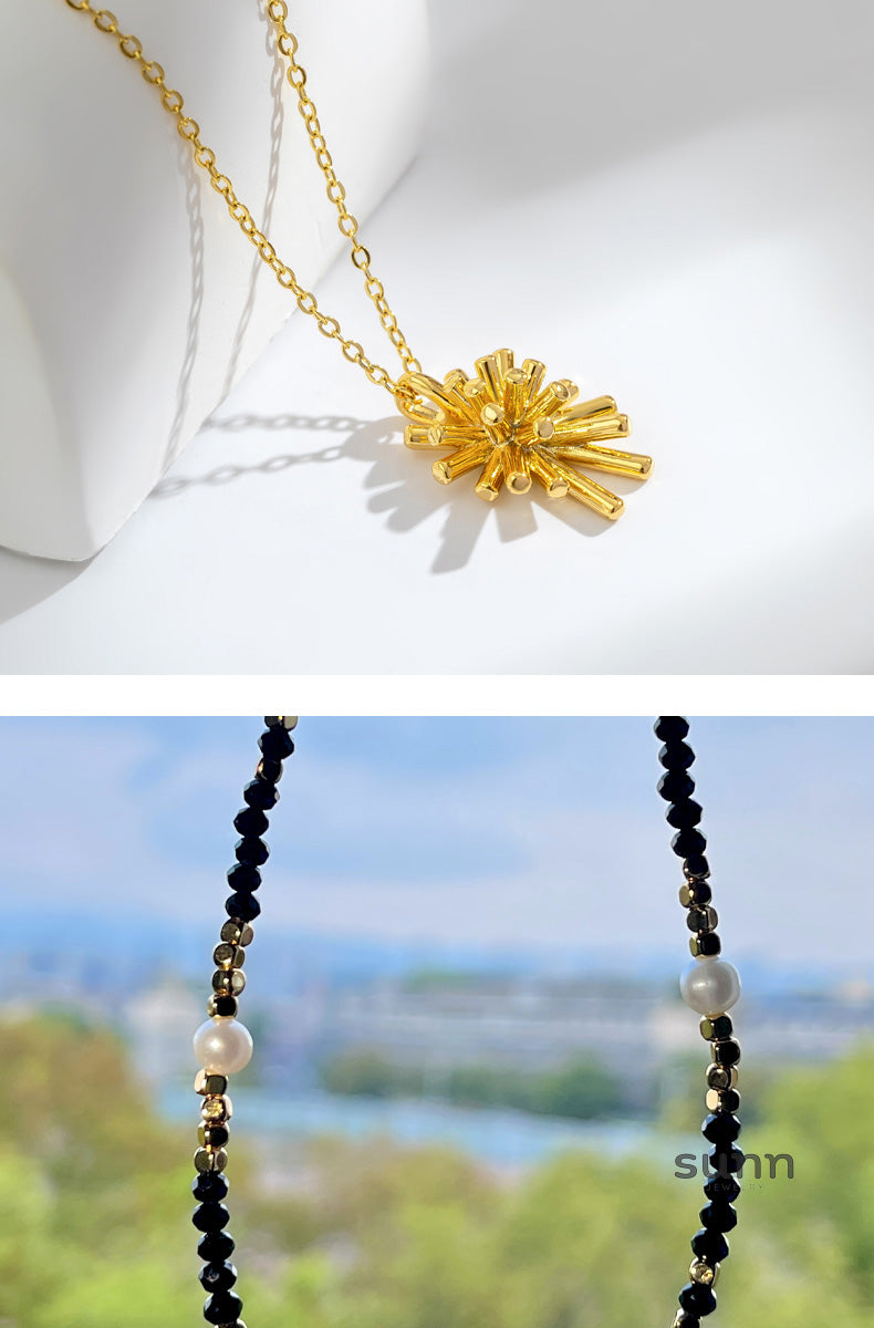Mae Black Crystal Pearl Choker [4QU978ZZ]