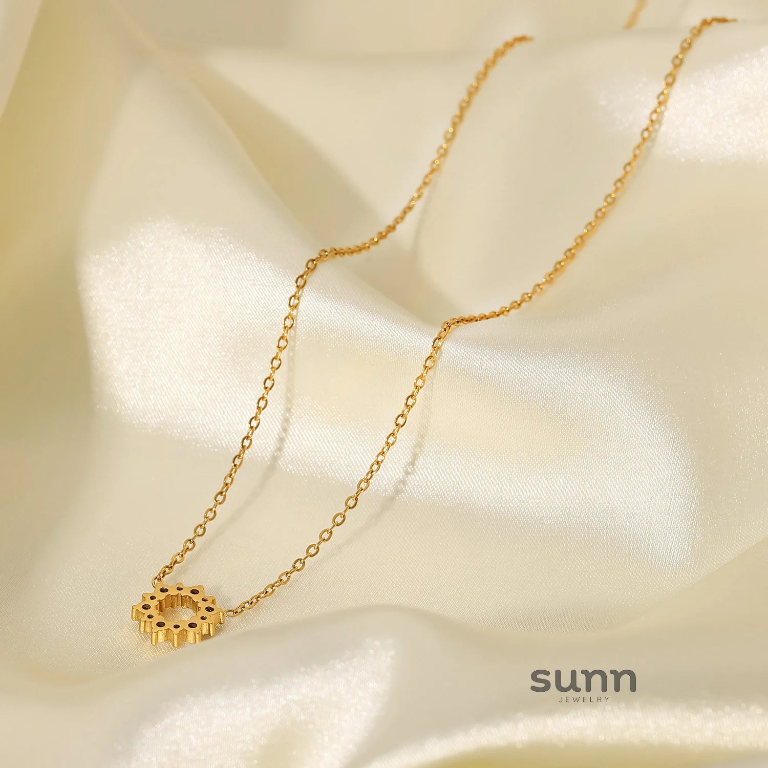Mae Layered Zircon Necklace
