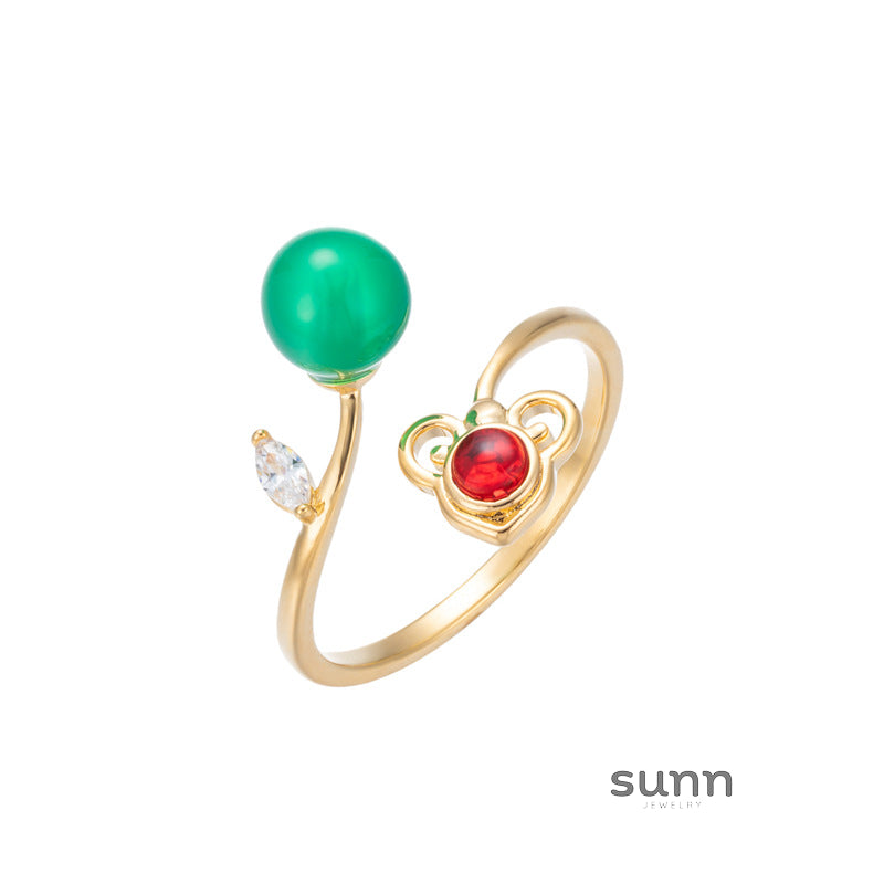 Maebel Auspicious Open Ring [1E7OLH80]