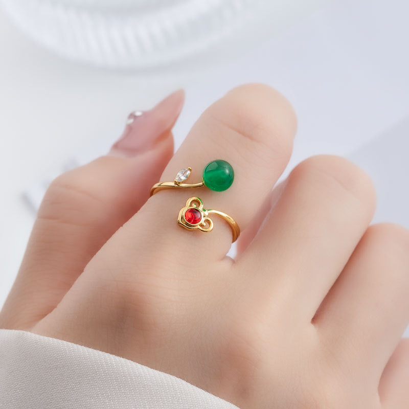 Maebel Auspicious Open Ring [4S0IY92U]