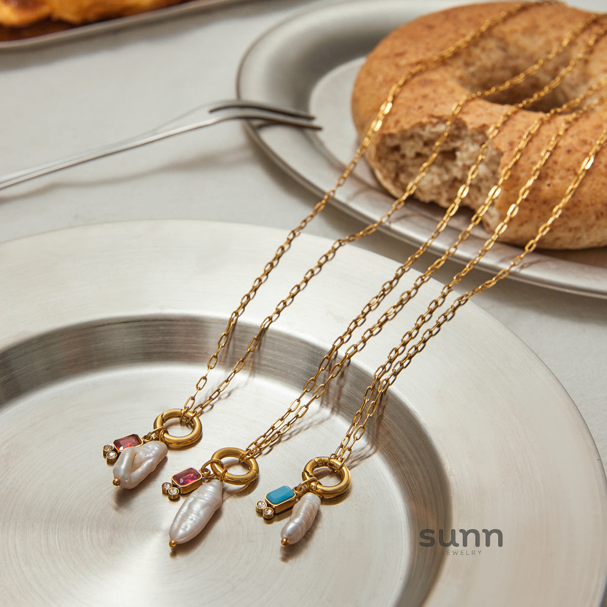 Maelani Dainty Birthstone Necklace [ZPBFGI6C]