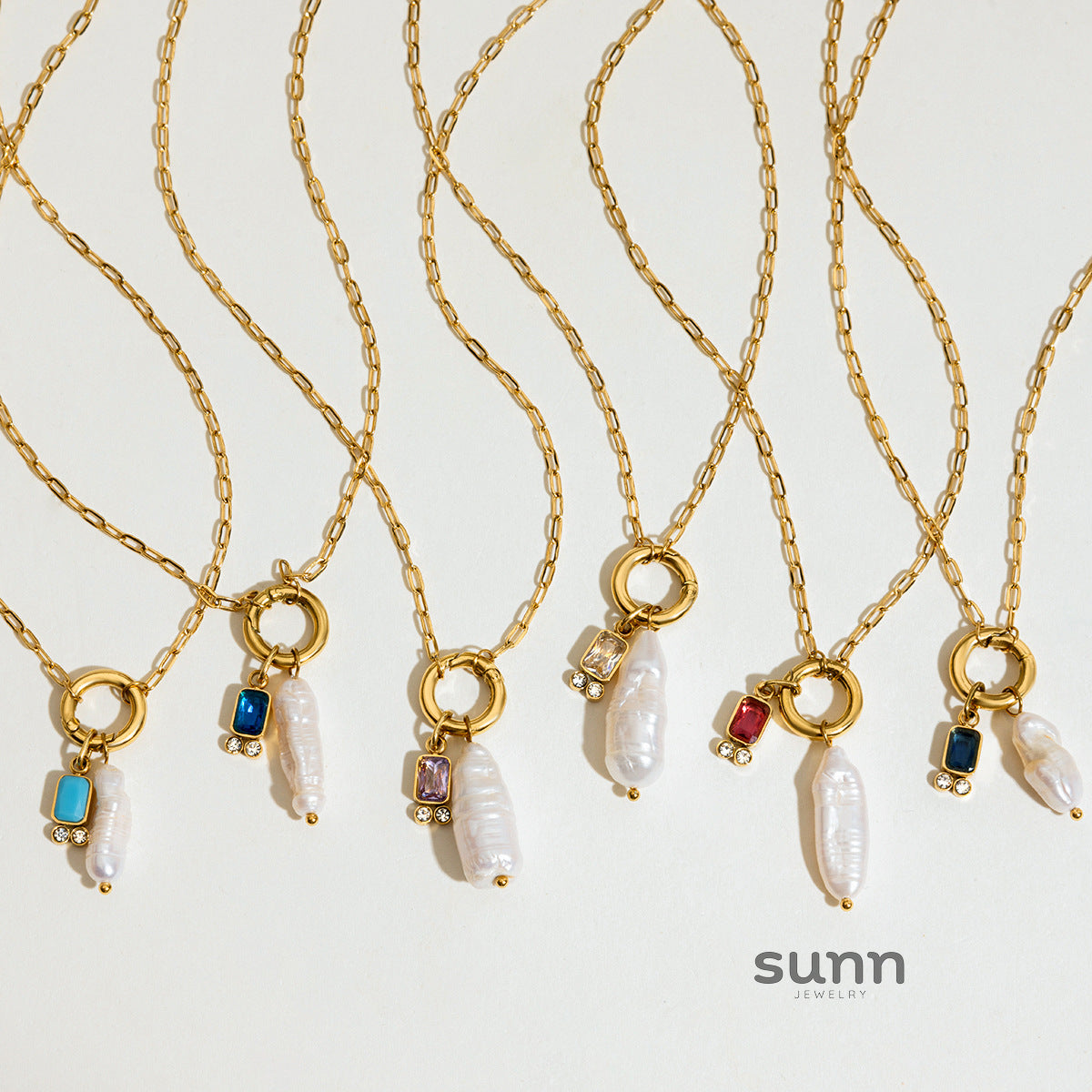 Maelani Dainty Birthstone Necklace [UFXYEJ1H]