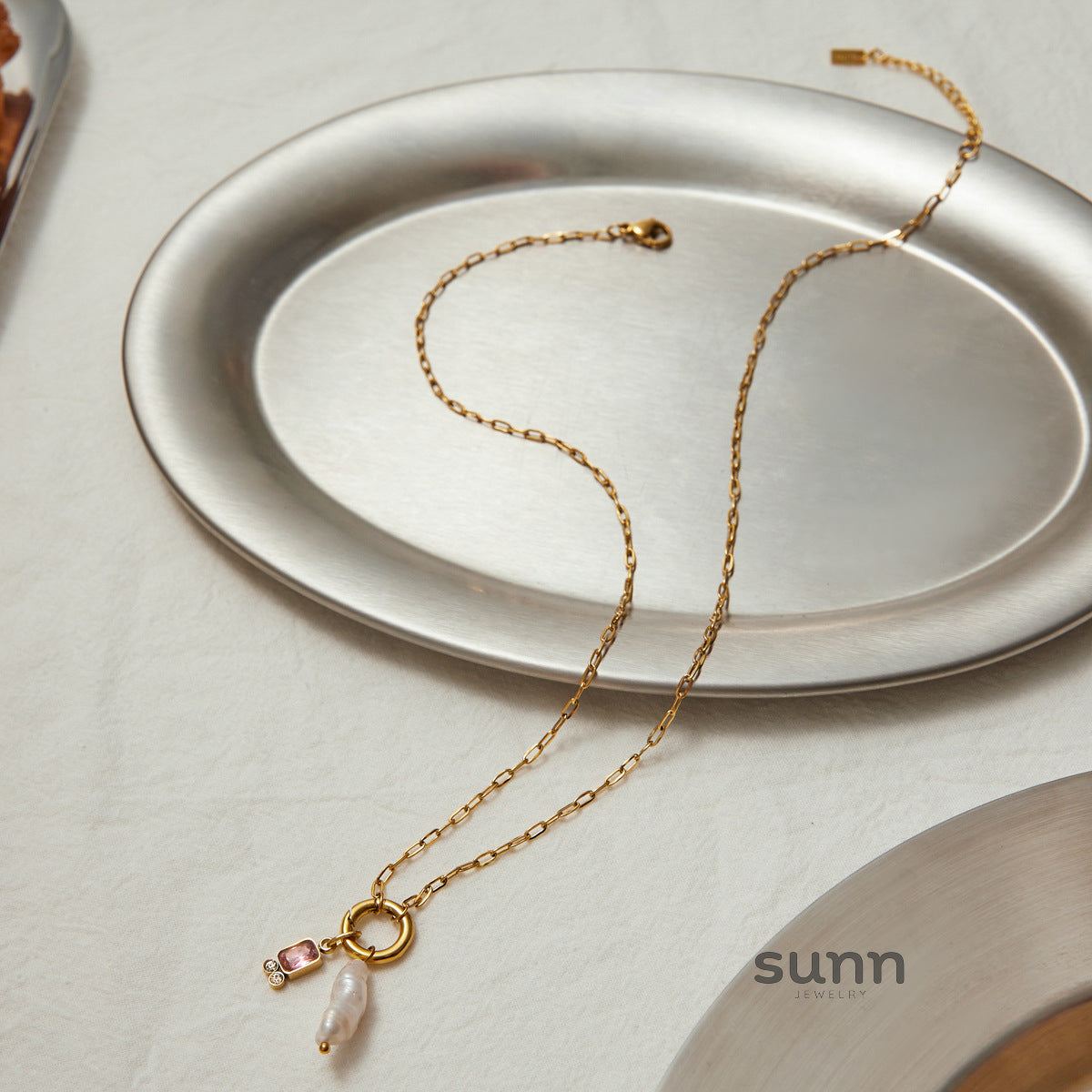 Maelani Dainty Birthstone Necklace [T4DNEAEJ]