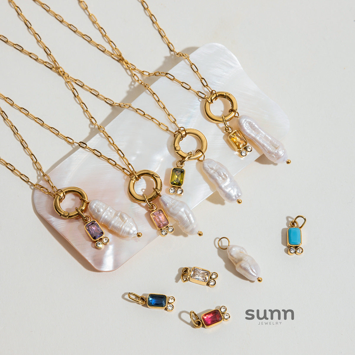 Maelani Dainty Birthstone Necklace [2HAK18Z6]