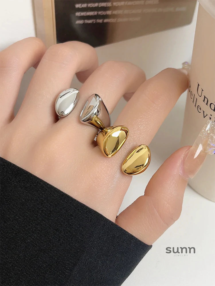 Maeleigh Sculptural Open Ring