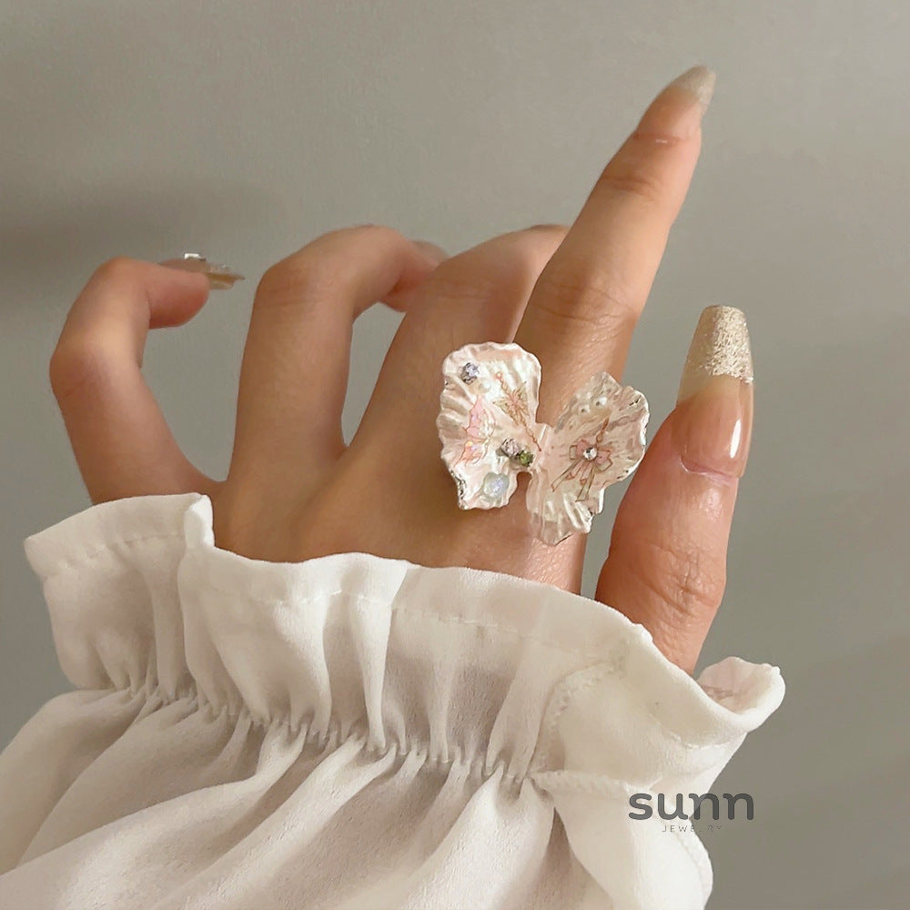 Maeve Colorful Enamel Ring [NQBBU989]
