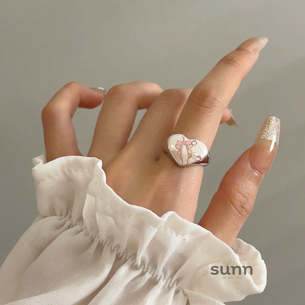 Maeve Colorful Enamel Ring [8X61YW5Z]