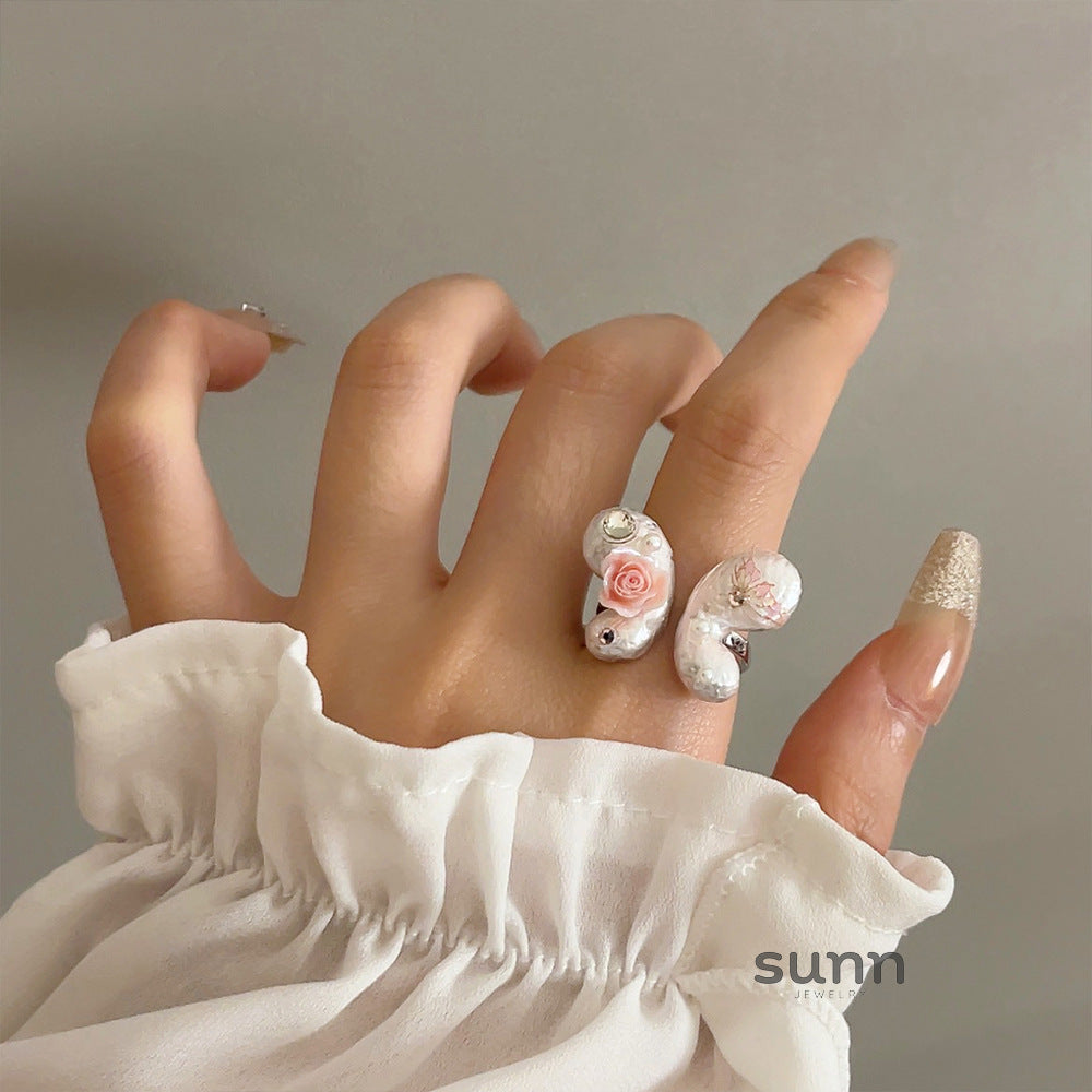Maeve Colorful Enamel Ring [SUPVFERI]
