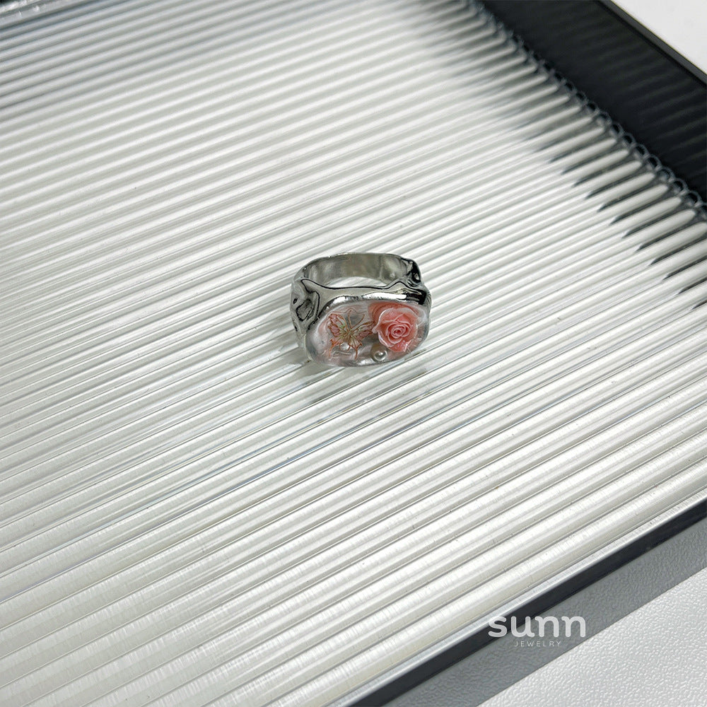 Maeve Colorful Enamel Ring [1QX91PGO]