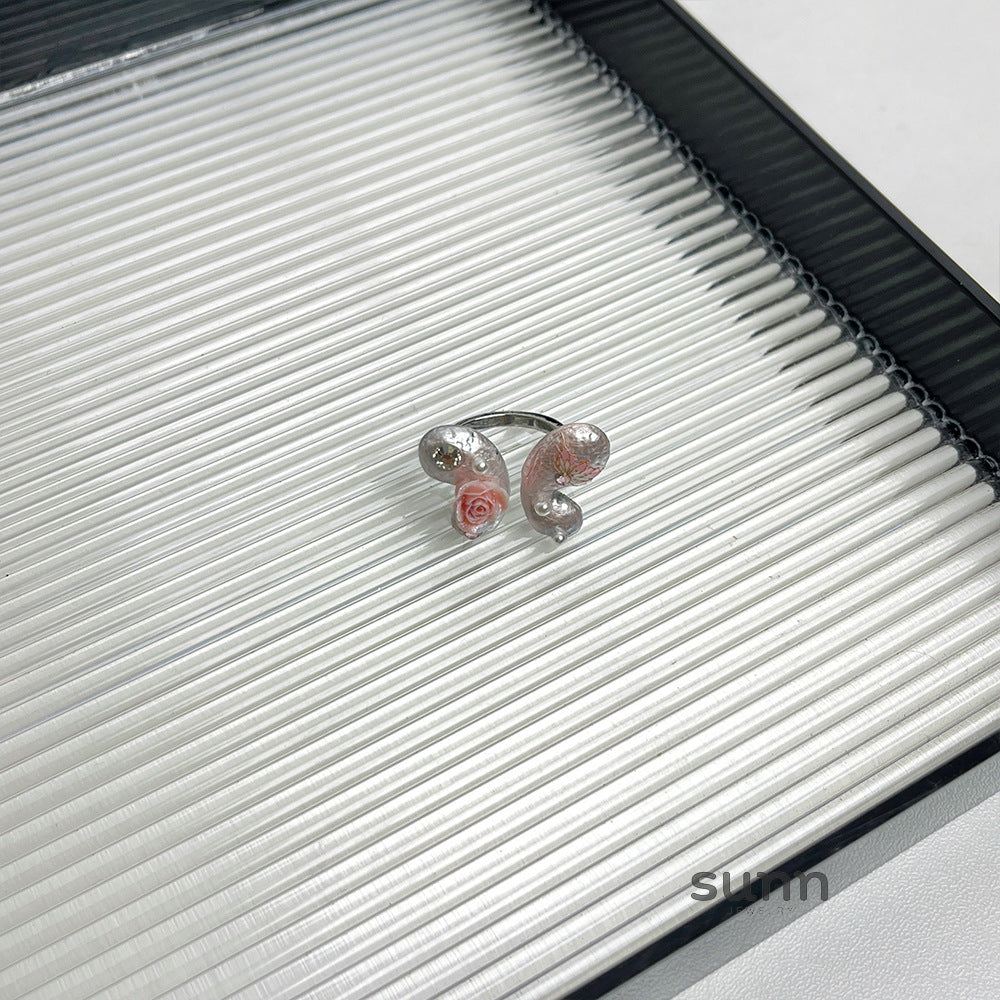 Maeve Colorful Enamel Ring [TY3SH2F2]