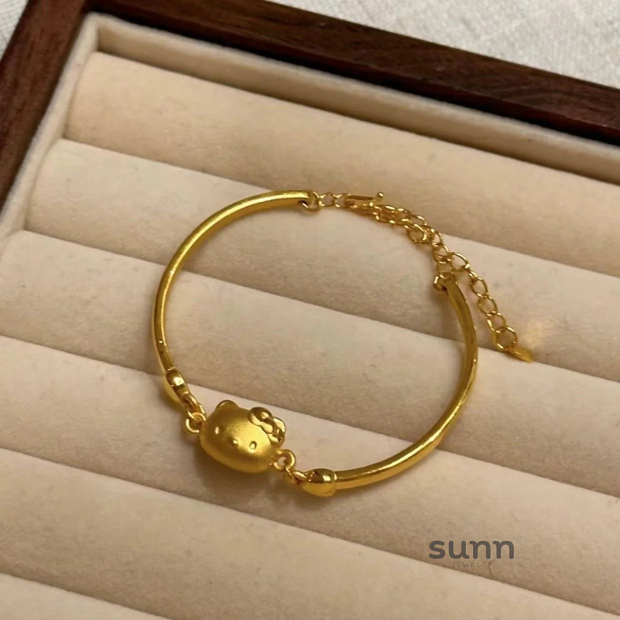 Magali Starry Kitty Charm Bracelet