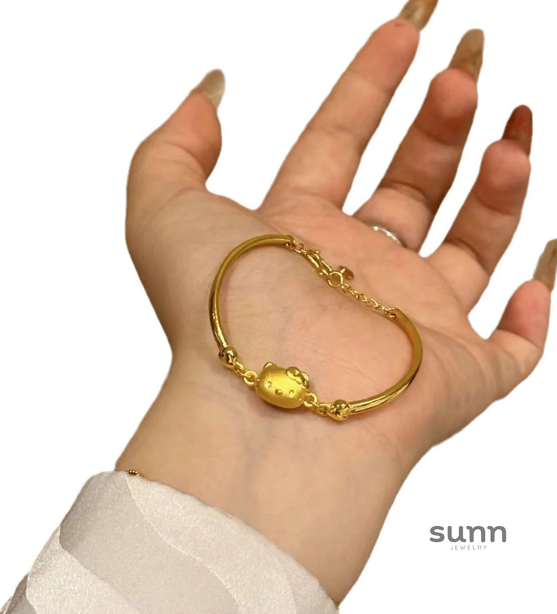 Magali Starry Kitty Charm Bracelet