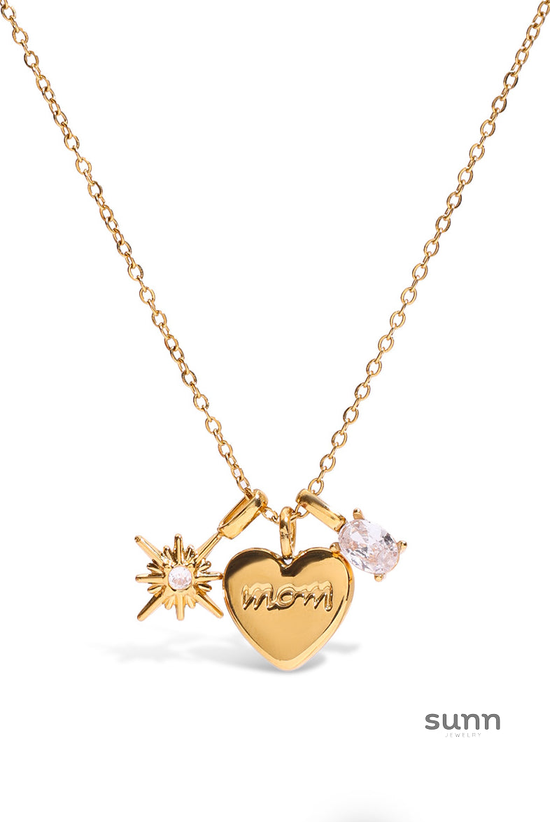Magdalena Delicate Heart Necklace [0P6XMEN1]
