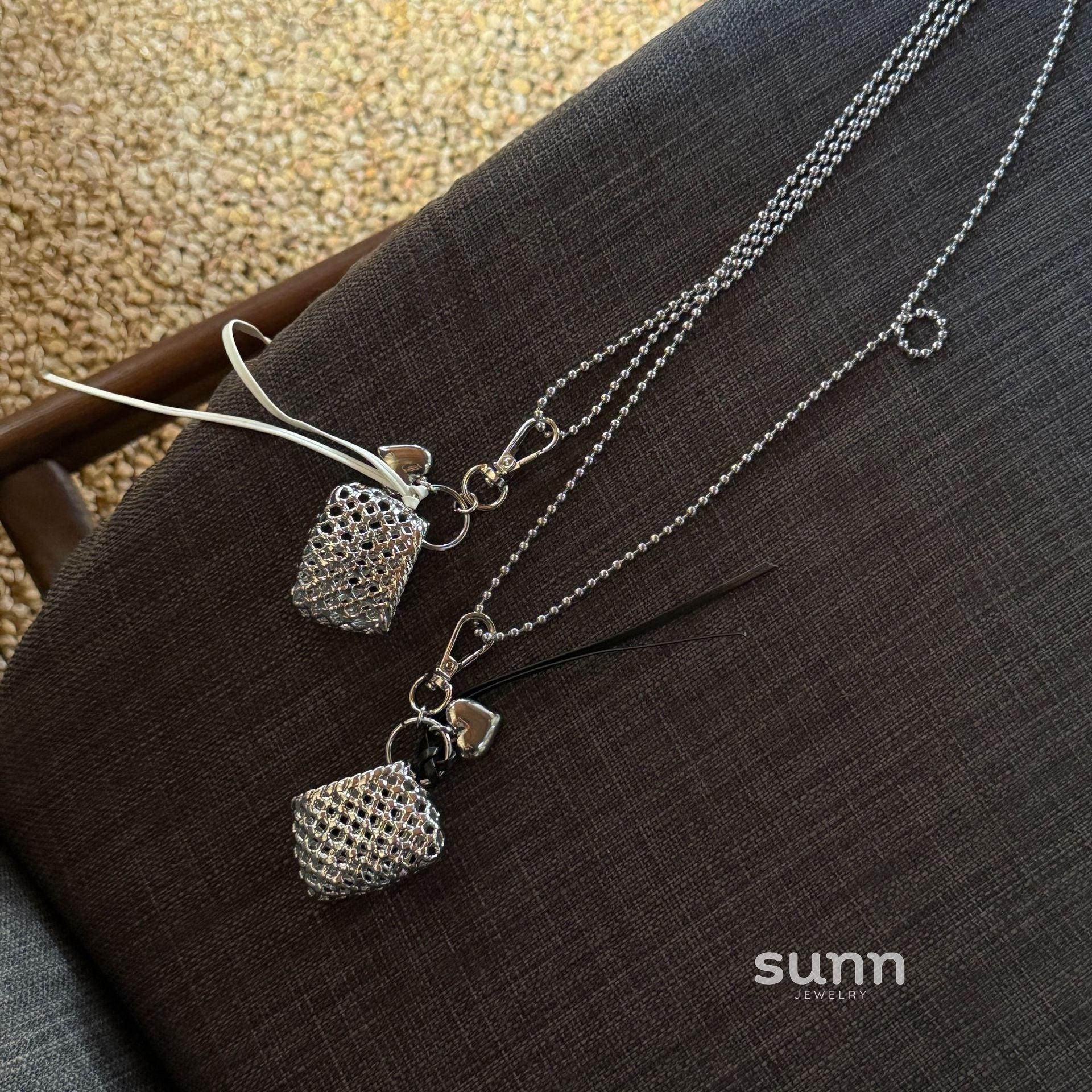 Magdalene Braided Heart Necklace [RXZOMJBL]