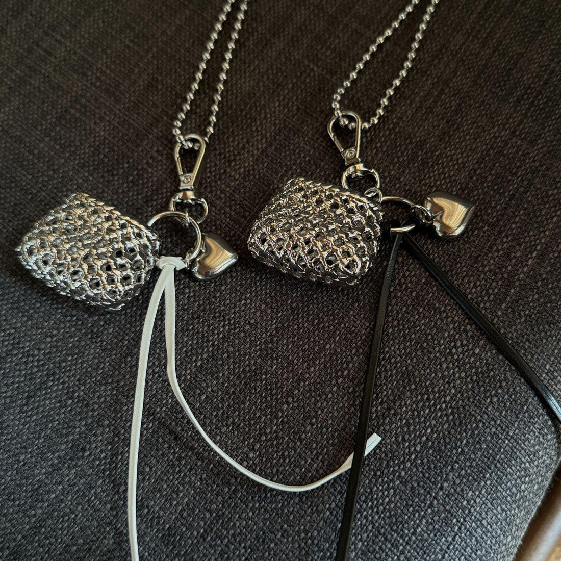 Magdalene Braided Heart Necklace [FQCZ3X7A]