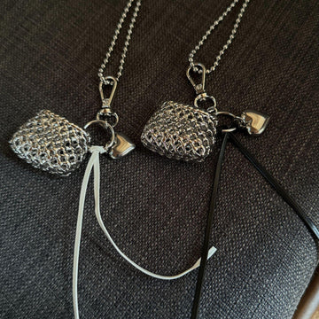 Magdalene Braided Heart Necklace [FQCZ3X7A]