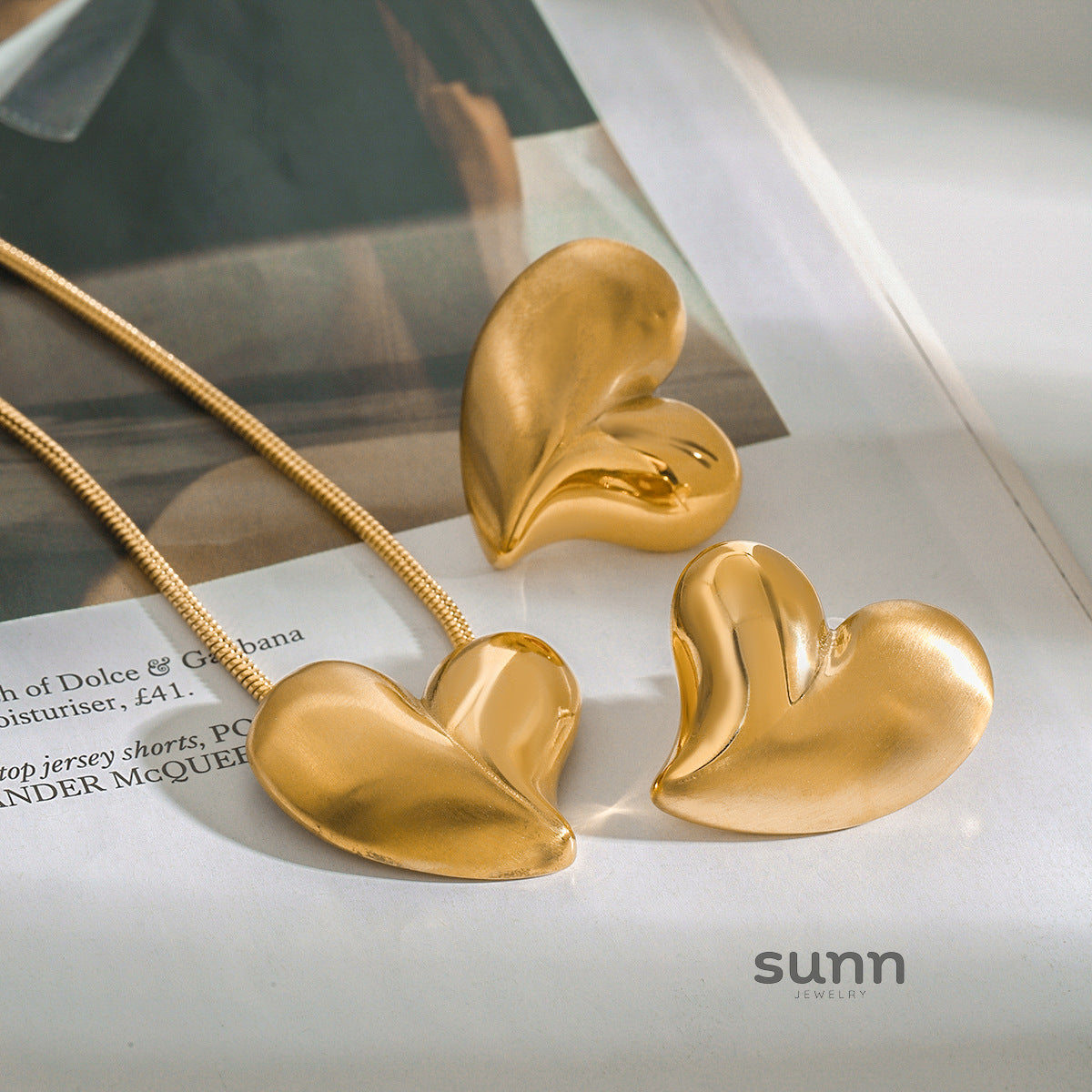 Mahi Heart Pendant Set [YCOGK7VE]