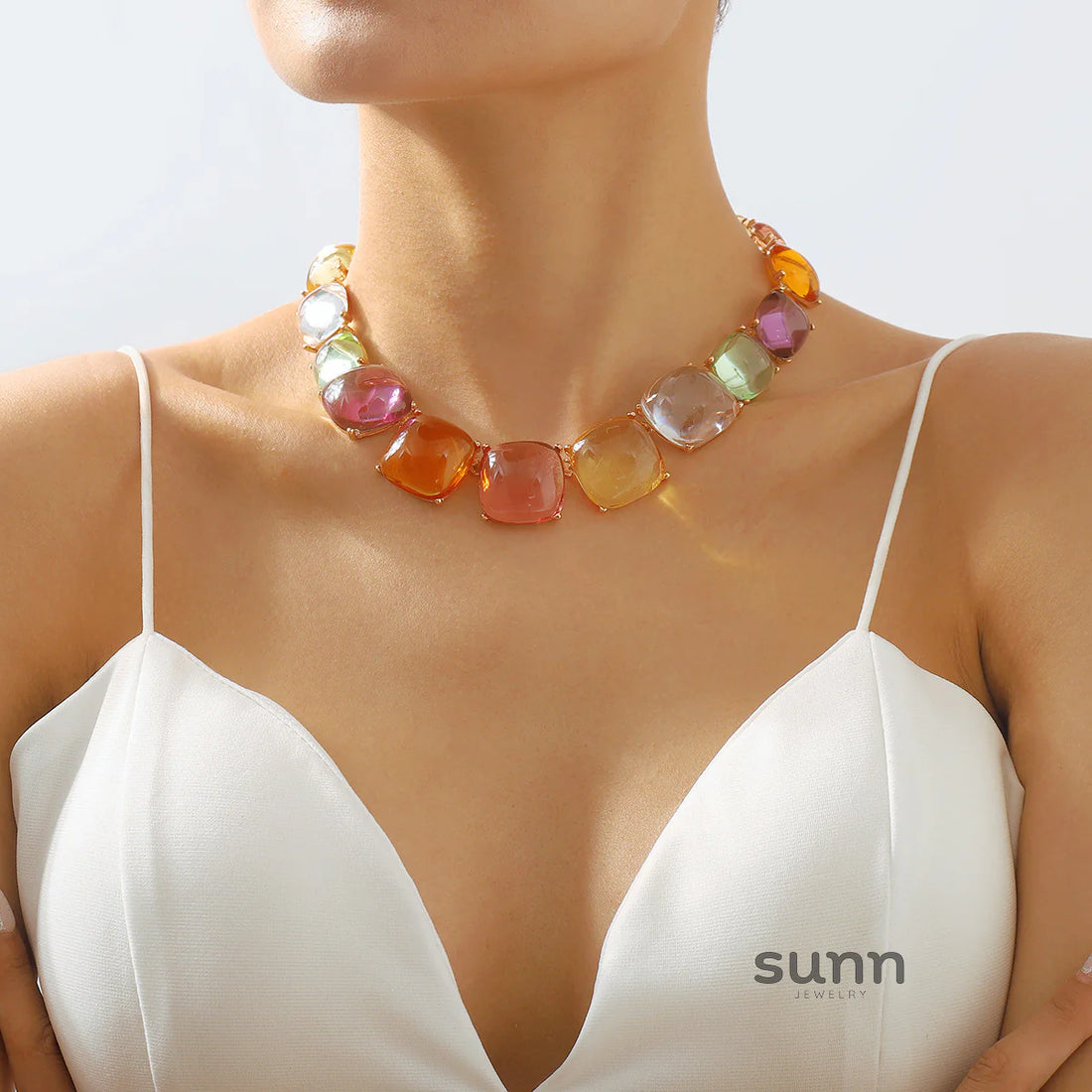 Mahina Color-Block Geometric Set