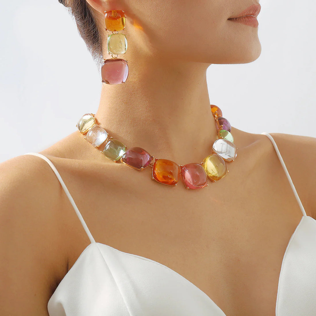 Mahina Color-Block Geometric Set