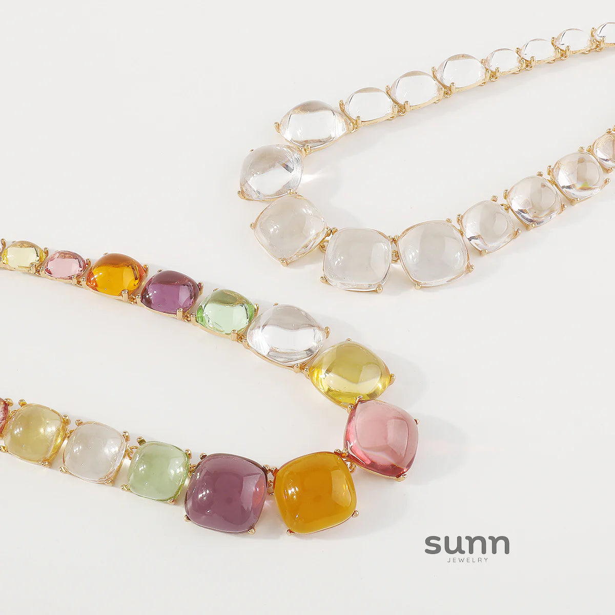Mahina Color-Block Geometric Set