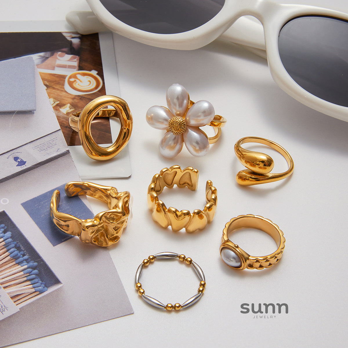 Mailyn Everlasting Pearl Ring [IIGISD7M]