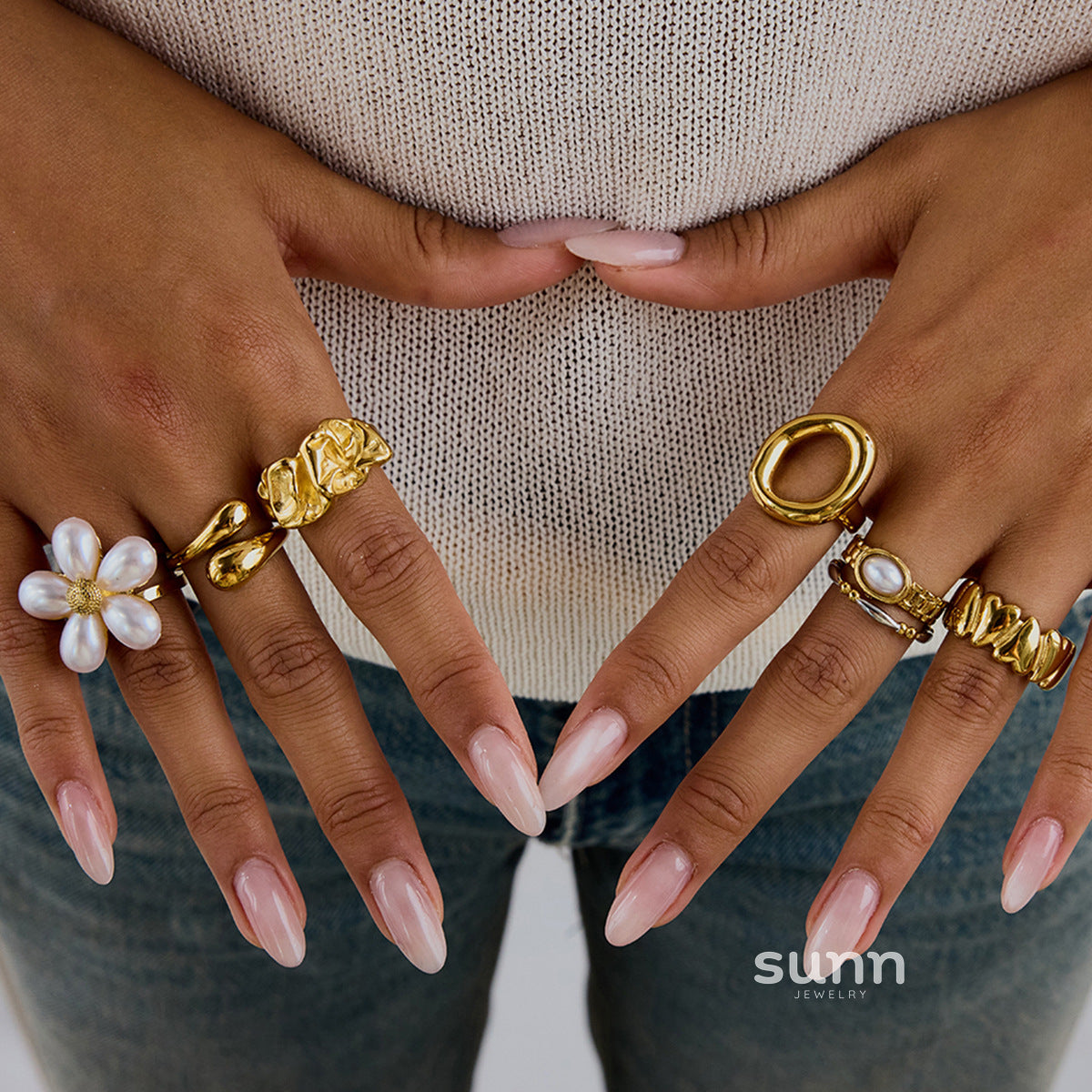 Mailyn Everlasting Pearl Ring [WCKH5EJU]