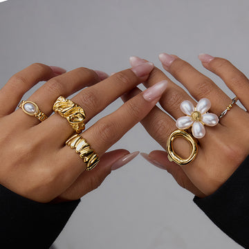 Mailyn Everlasting Pearl Ring [3N0I4Y08]