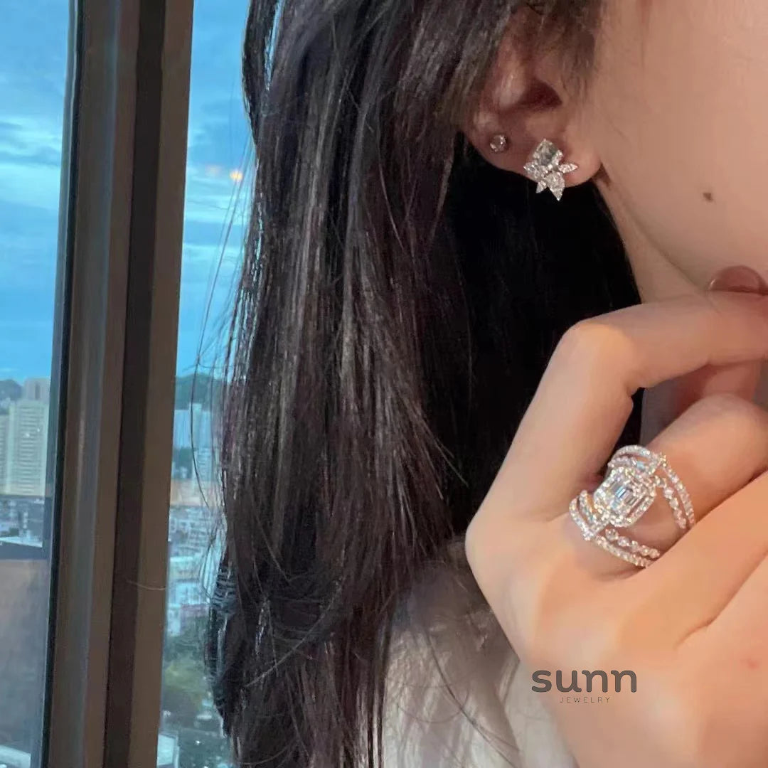 Mairead Ornate Zircon Baroque Ring