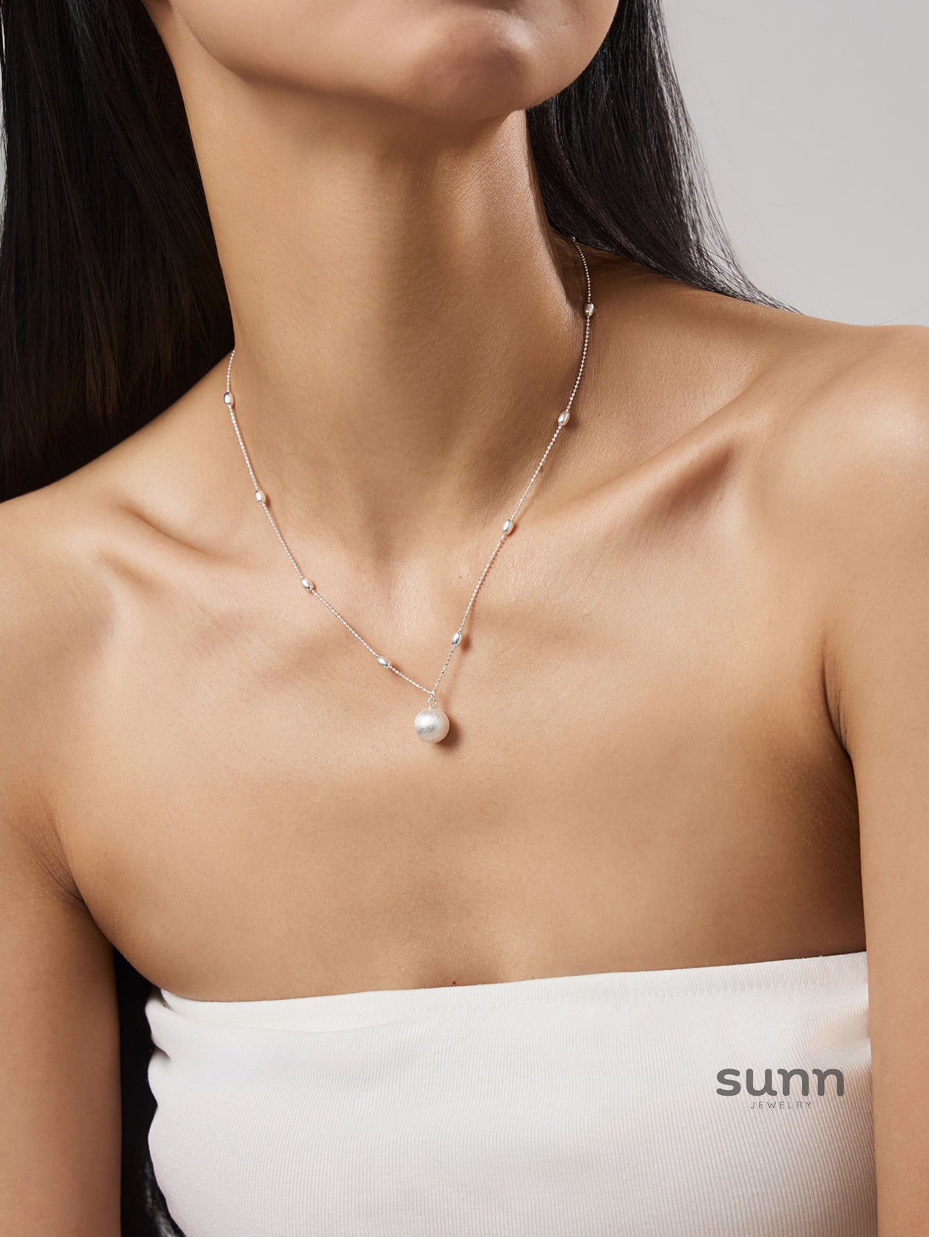 Maison Baroque Pearl Layered Necklace [QI71NUC3]