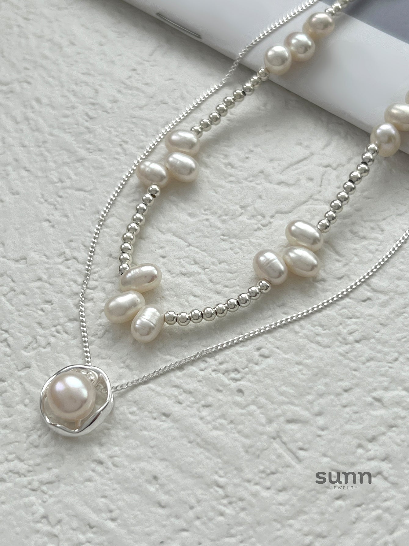 Maison Baroque Pearl Layered Necklace [HUUSDWZV]
