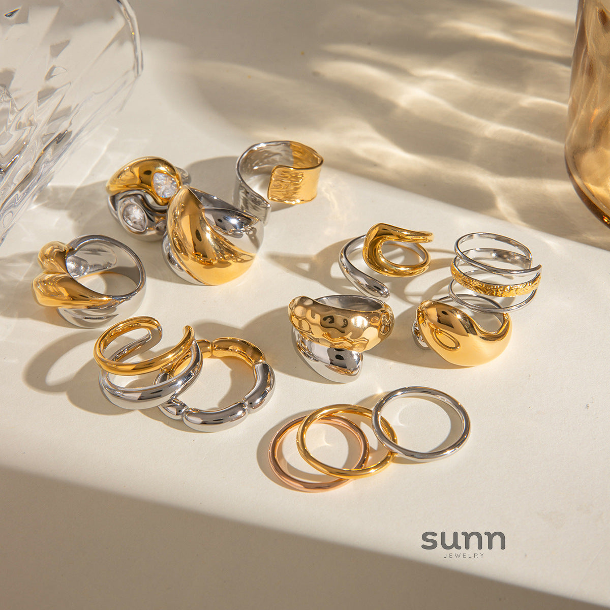 Maison Geometric Statement Ring [ERL1CWQN]
