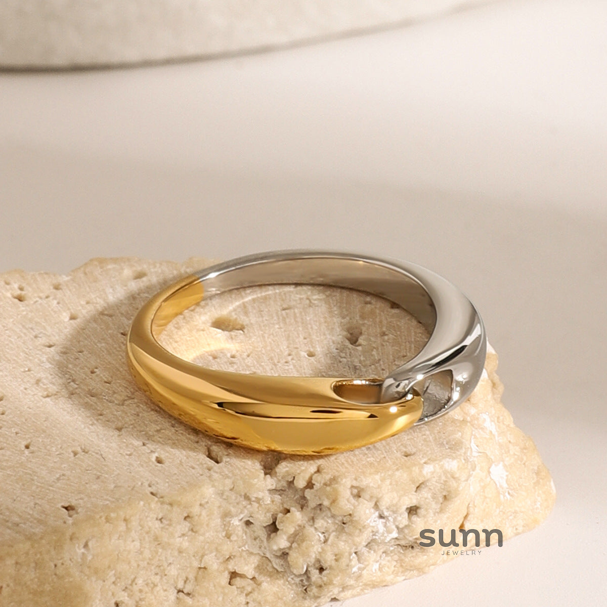 Maison Geometric Statement Ring [D4VNHS3H]