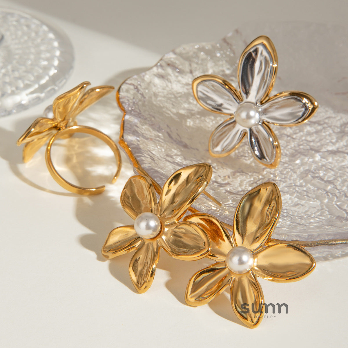 Maison Geometric Statement Ring [OEOIZ2KT]