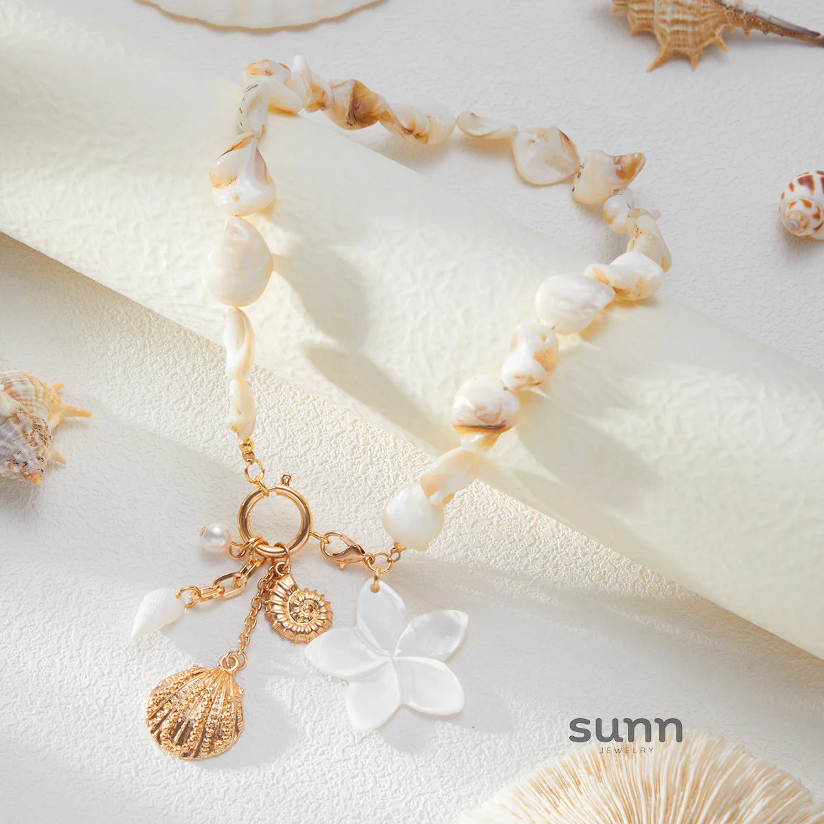 Maizee Seashell Blossom Jewelry