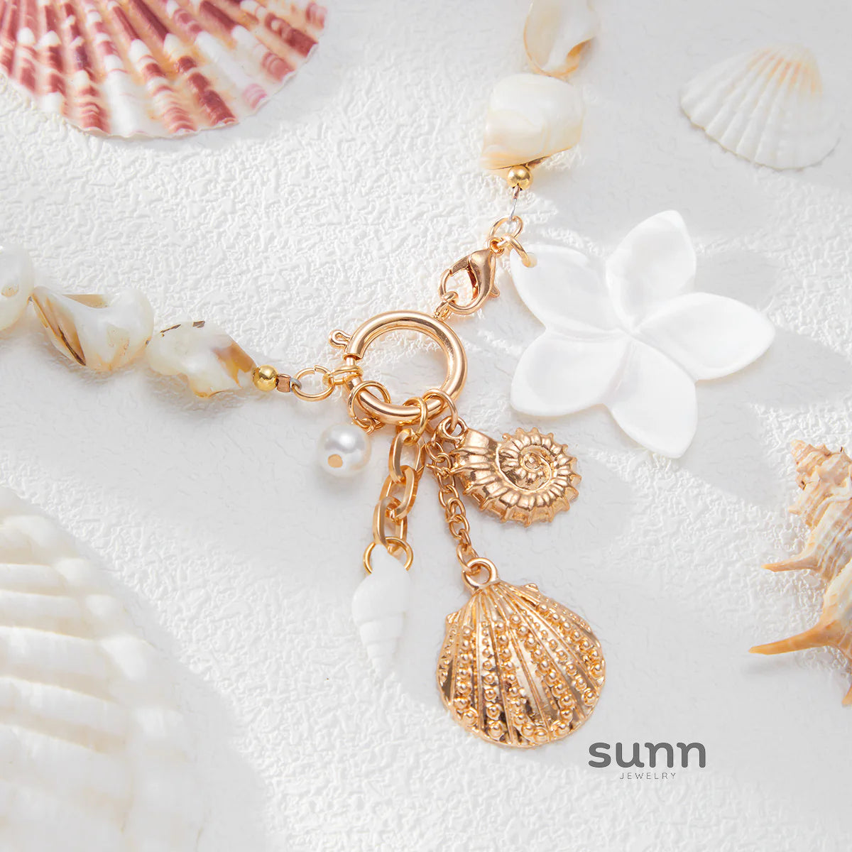 Maizee Seashell Blossom Jewelry
