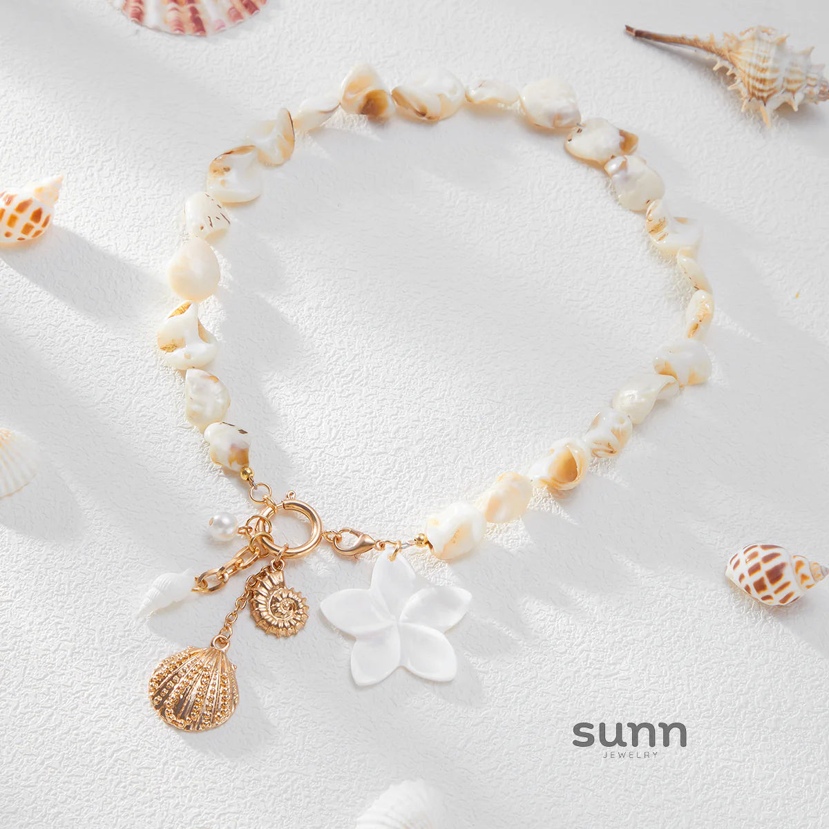 Maizee Seashell Blossom Jewelry