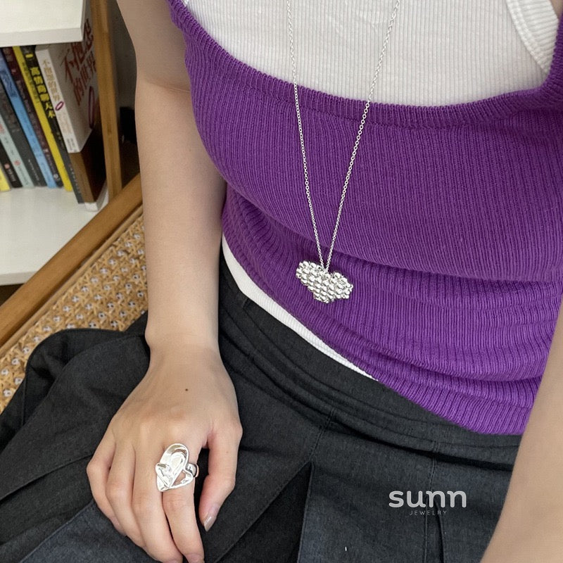 Makaela Elegant Heart Necklace [A9HORR3S]