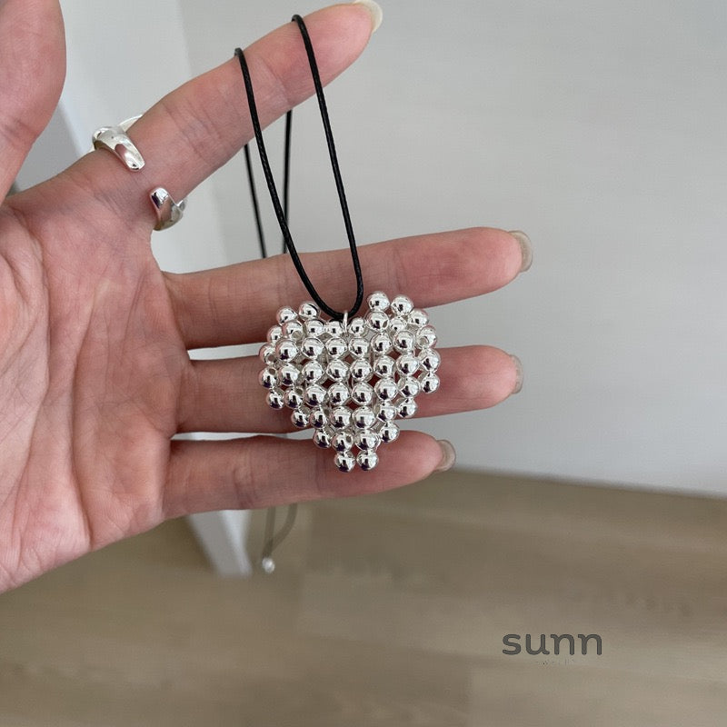 Makaela Elegant Heart Necklace [YO4A1D5Z]
