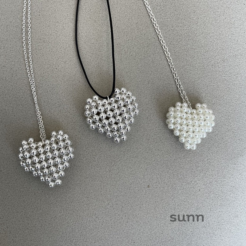 Makaela Elegant Heart Necklace [XMXKKBBM]