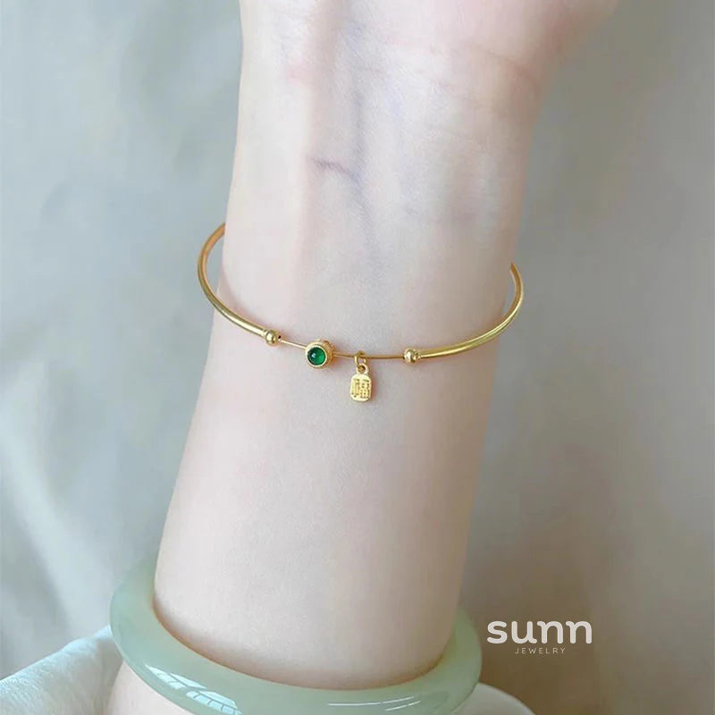 Makayla Delicate Star Bangle