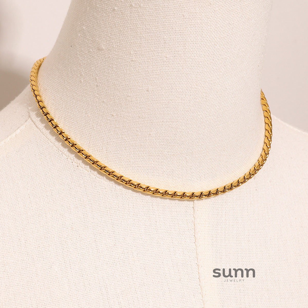 Makayla Snake Chain Set [BOAE70EN]